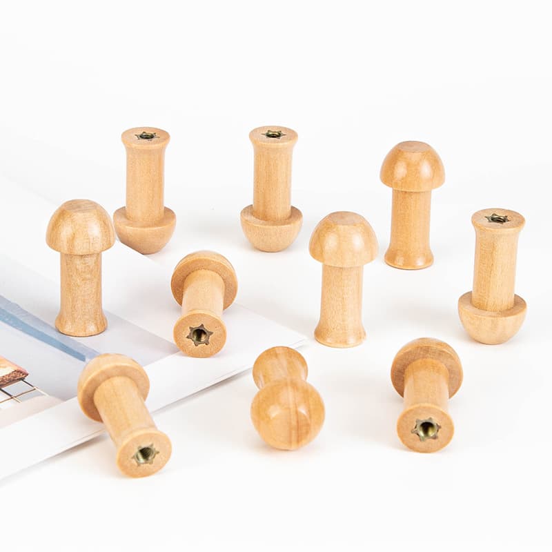 Manufacturer supplies solid wood hooks, creative wooden coat hooks, multi-functional storage lotus wood entrance towel row hooks wholesale