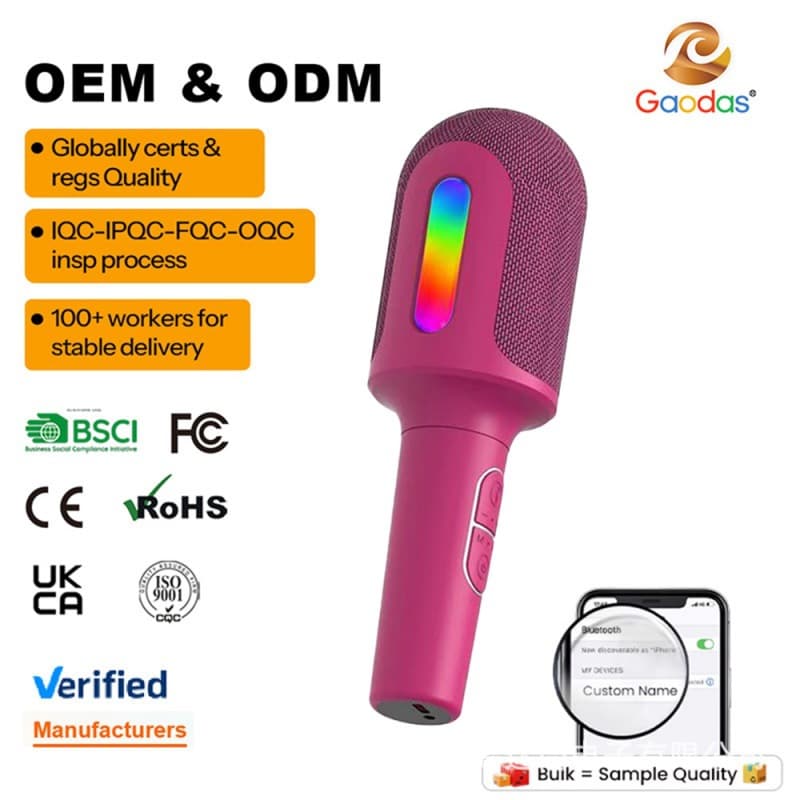 10-watt M9 wireless Bluetooth microphone factory private model microphone and audio all-in-one machine K songbao karaoke all-in-one machine