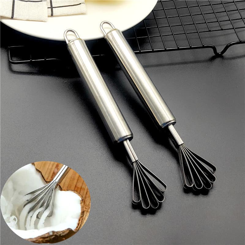Wholesale stainless steel coconut grater coconut meat scraper fish scale planer multifunctional coconut meat planer kitchen household gadgets