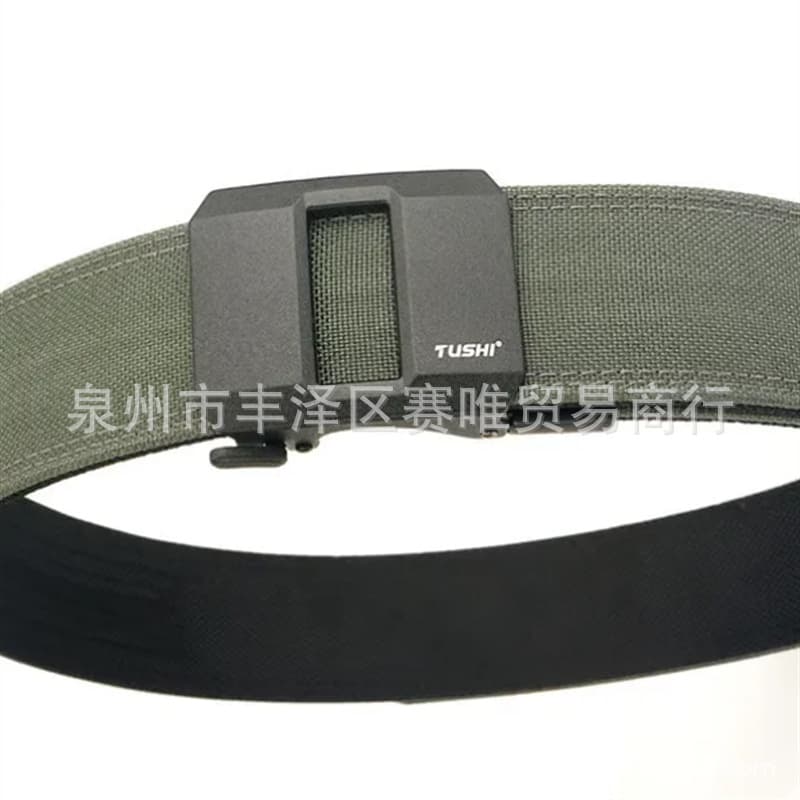 Cross-border EDC Nylon Ratchet Belt Men's Tactical Outdoor Belt