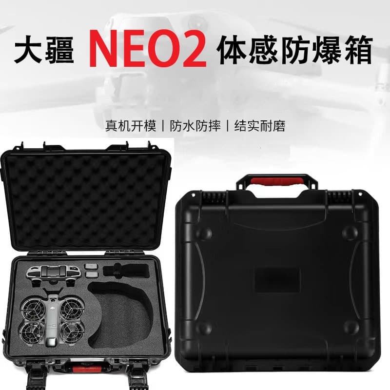 Compatible with DJI Neo 2 Motion Sensing Explosion-Proof Safety Storage Box, Single Shoulder Travel Case, Neo 2 Motion Sensing Crossbody Bag