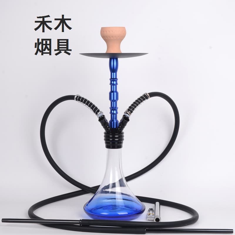 Hot selling medium double-tube hookah set bar KTV four-tube hookah shisha hookah