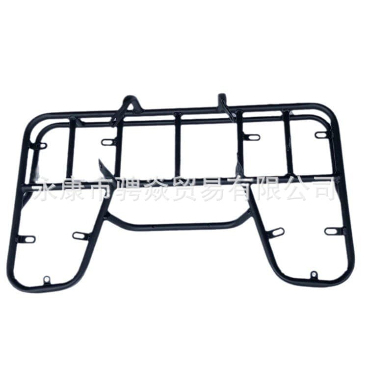 Modified Beach Buggy Parts ATV Big Bull Motorcycle Frame Rear Rack with Protection Plate Rear Rack Plastic Parts