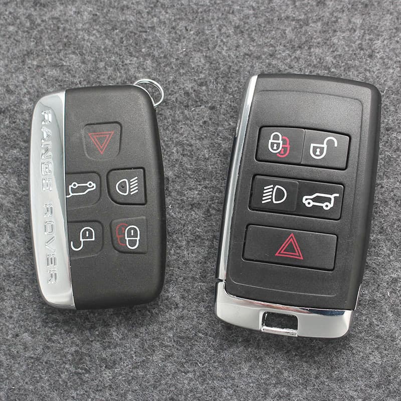 Suitable for Land Rover key shell, Jaguar Evoque smart key modification 18 remote control shells