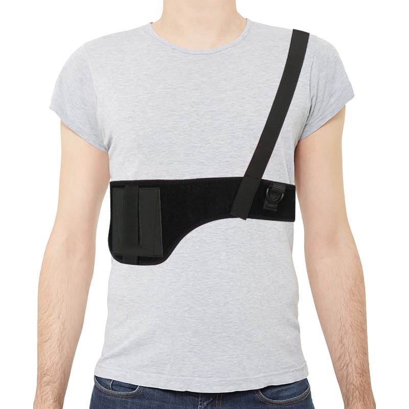 Cross-border hot-selling neoprene quick-draw holster, underarm concealed invisible gun bag, portable outdoor tactical belt pistol holster