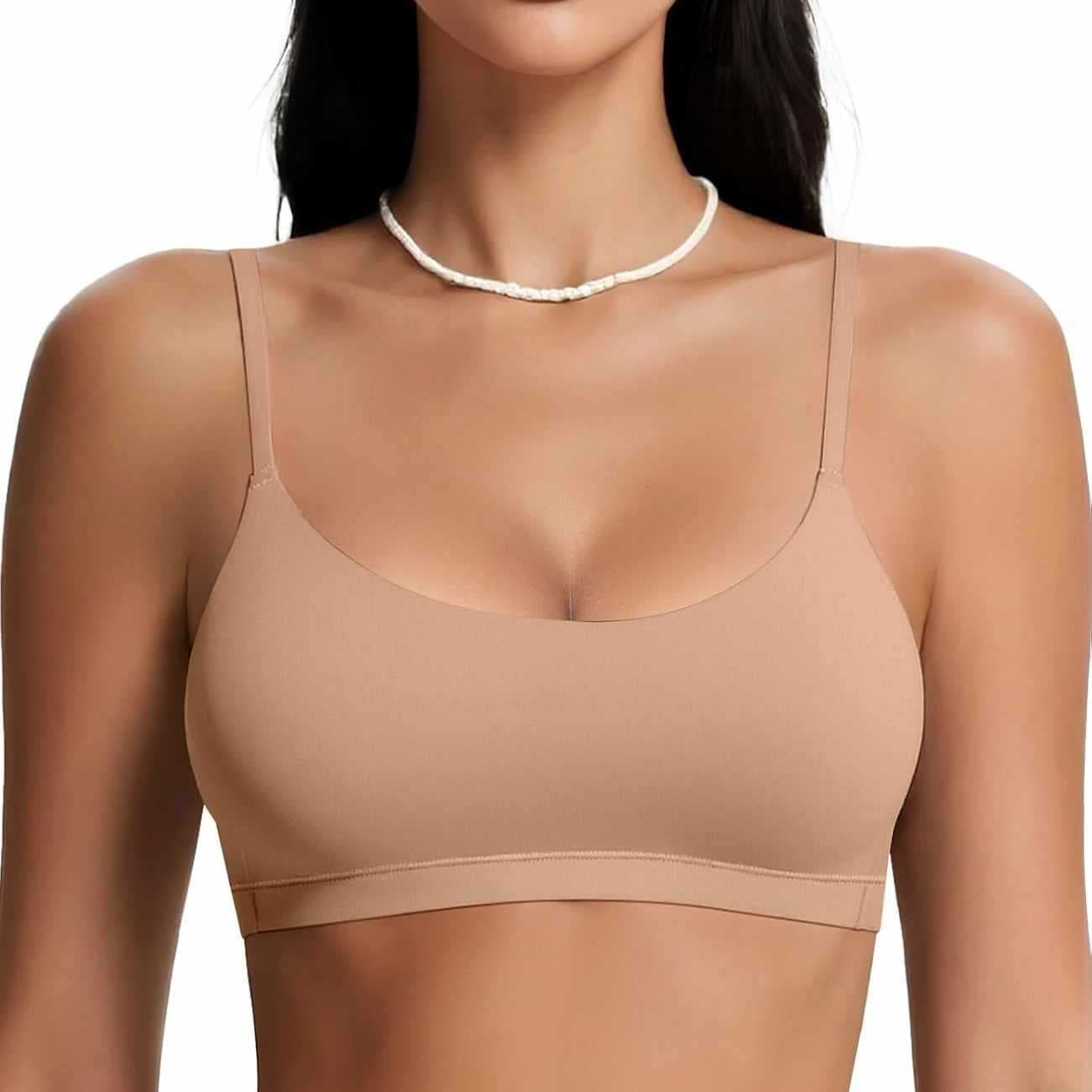OEAK Women's Comfortable Bras No Underwire Cami Bra Seamless