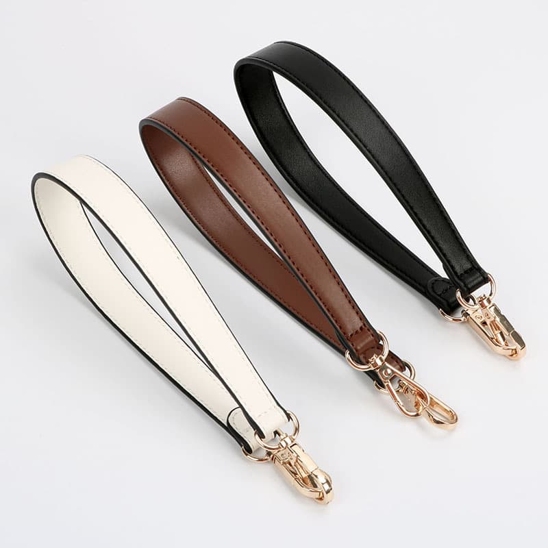 Bucket Bag Strap Accessory Neonoe Faux Leather Handbag Handle Imitation Cowhide Underarm Short Hand Carry Strap for Old Bag