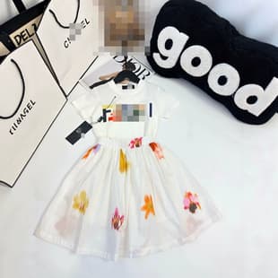 2026 Summer New Letter Print Short Sleeve + Skirt 2-Piece Set Trendy Solid T-Shirt Top Print Skirt Trendy