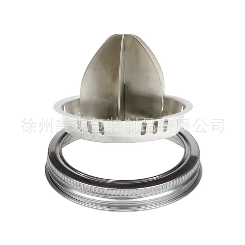 Amazon New 304 Stainless Steel Split Mason Lid Juicer Manual Juicer Orange Lemon Squeezer