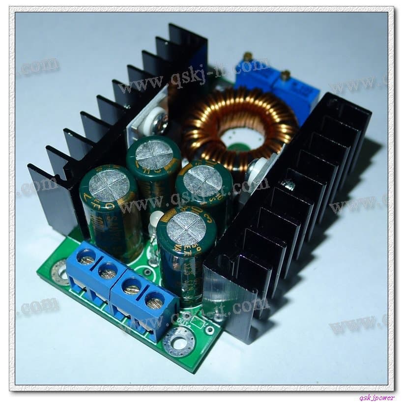 Adjustable Power Module 12A Step-Down 24V to 12V LED Driver Constant Current Charging with Charging Indicator