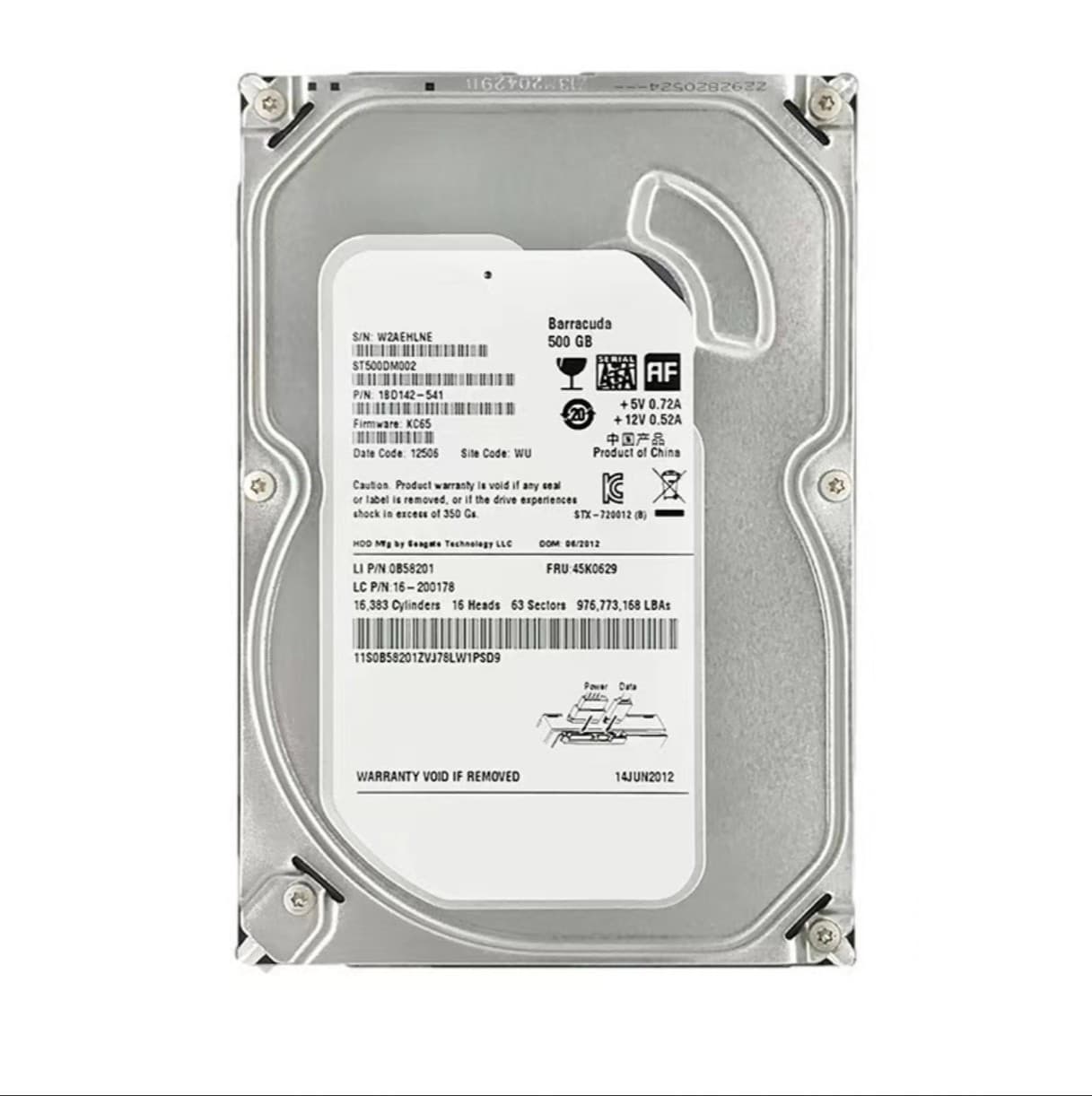 ST500GB surveillance hard drive mechanical hard drive