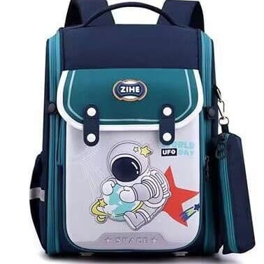2023 New Space Bag Burden-Reducing Primary School Bag for 2-5th Grade Children Backpack Foreign Trade PC Hard Shell Bag