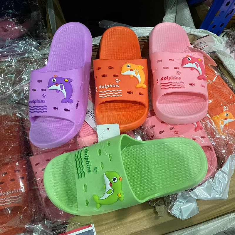 2025 Summer New Home Slippers for Women, Indoor Slip-On Sandals for Supermarket Hotel, New Bo Mei Shoes