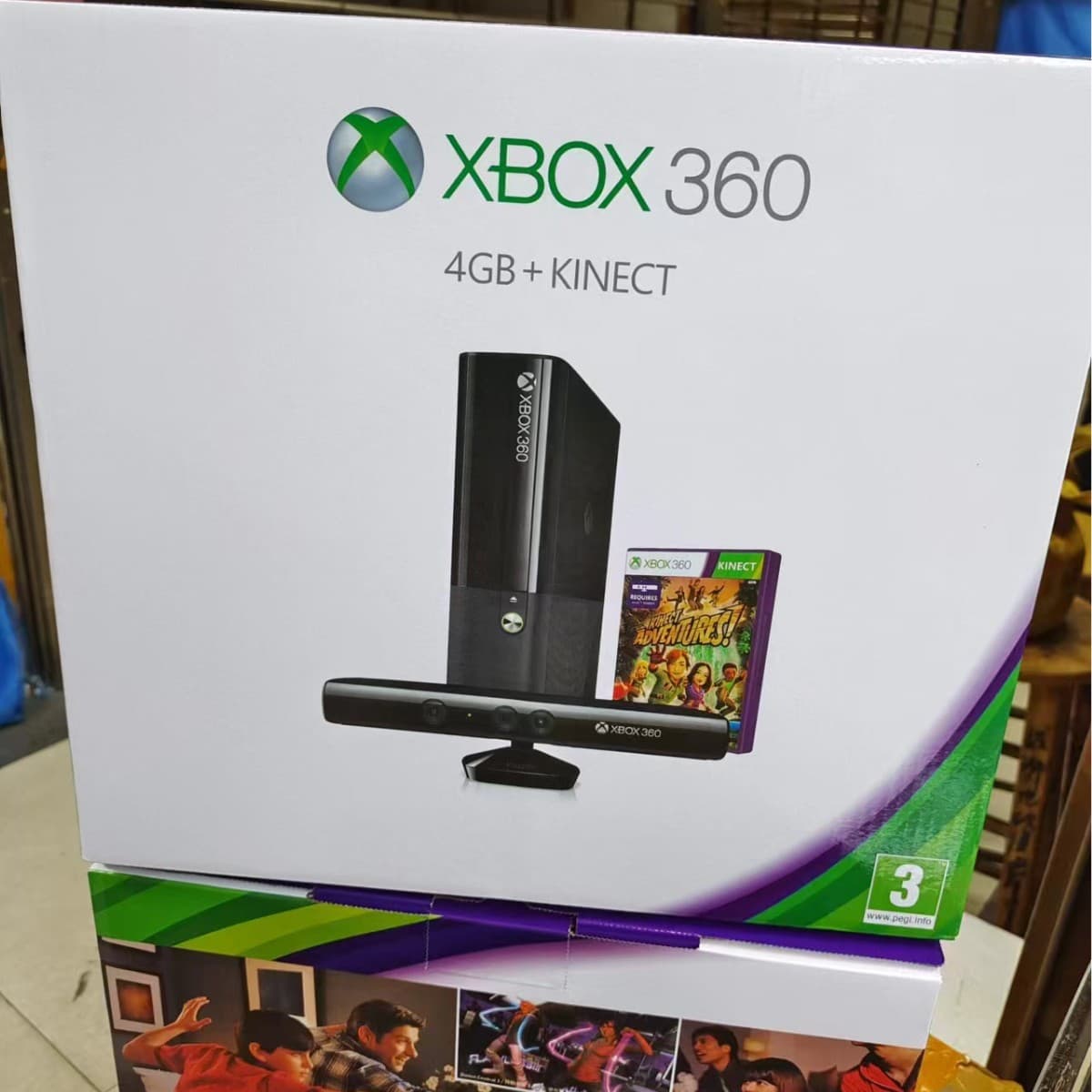Suitable for original refurbished xbox360 somatosensory game console E version TV home sports host fitness xbox host