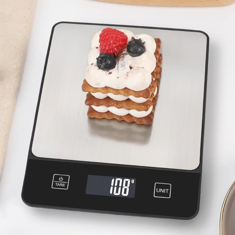 Kitchen Scale Gram Scale Electronic Scale Household Scale Small Baking Food Tea Herbs Fruits Accessories Electronic Scale 10kg