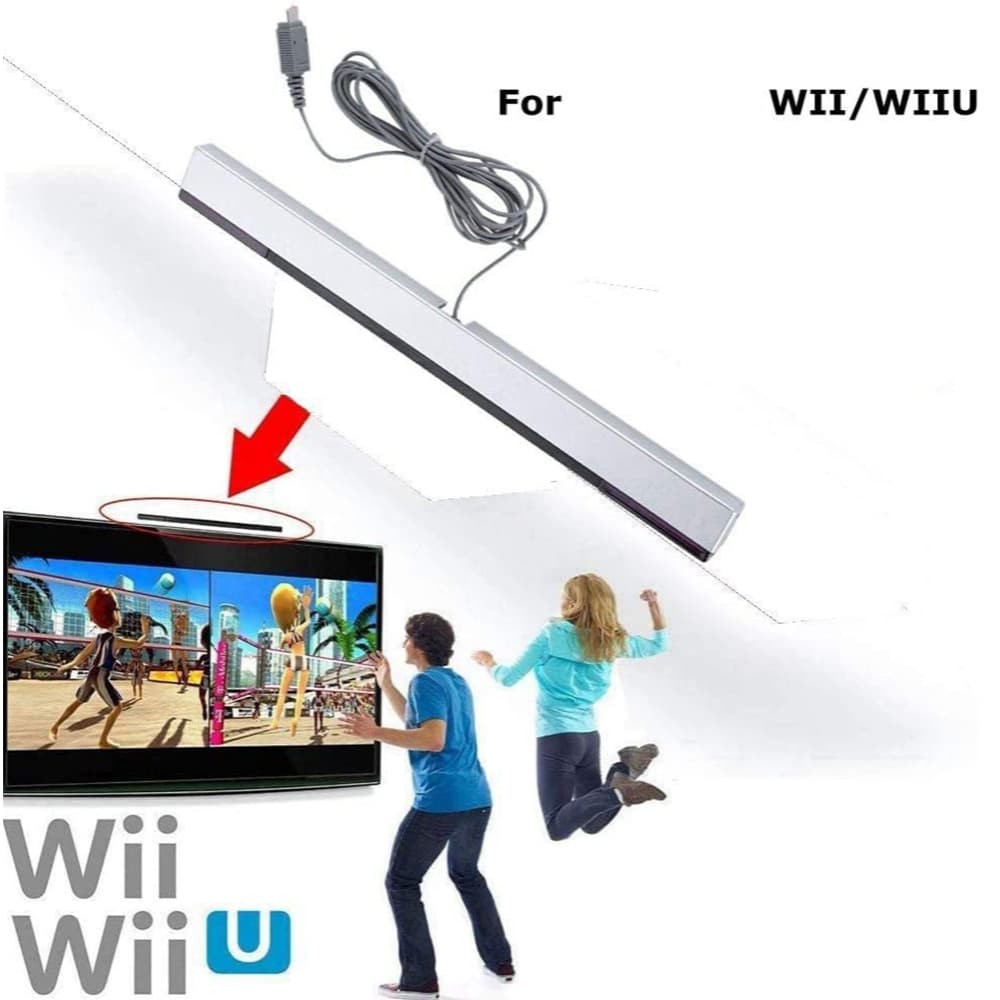 Factory Stock Wired Receiver for Nintendo Wii, Wii Infrared Receiver Wired Sensor Bar
