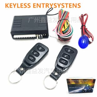 Keyless 13P Passive Entry Anti-Theft Lock Switch Direction Lights Car Find Horn Function Car Central Locking