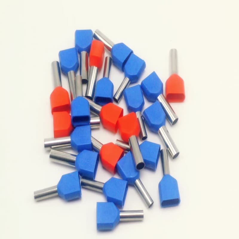 Double-wire Ferrule Tube Terminal TE6014 E-type Tube Double-wire Pin Terminal 500