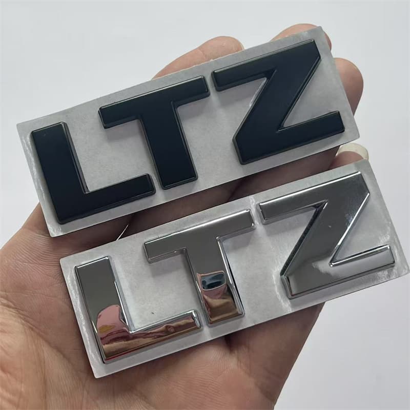 Metal Emblem for Chevrolet Captiva Suburban Corvette LTZ Badge Sticker Tail Logo Custom Modification