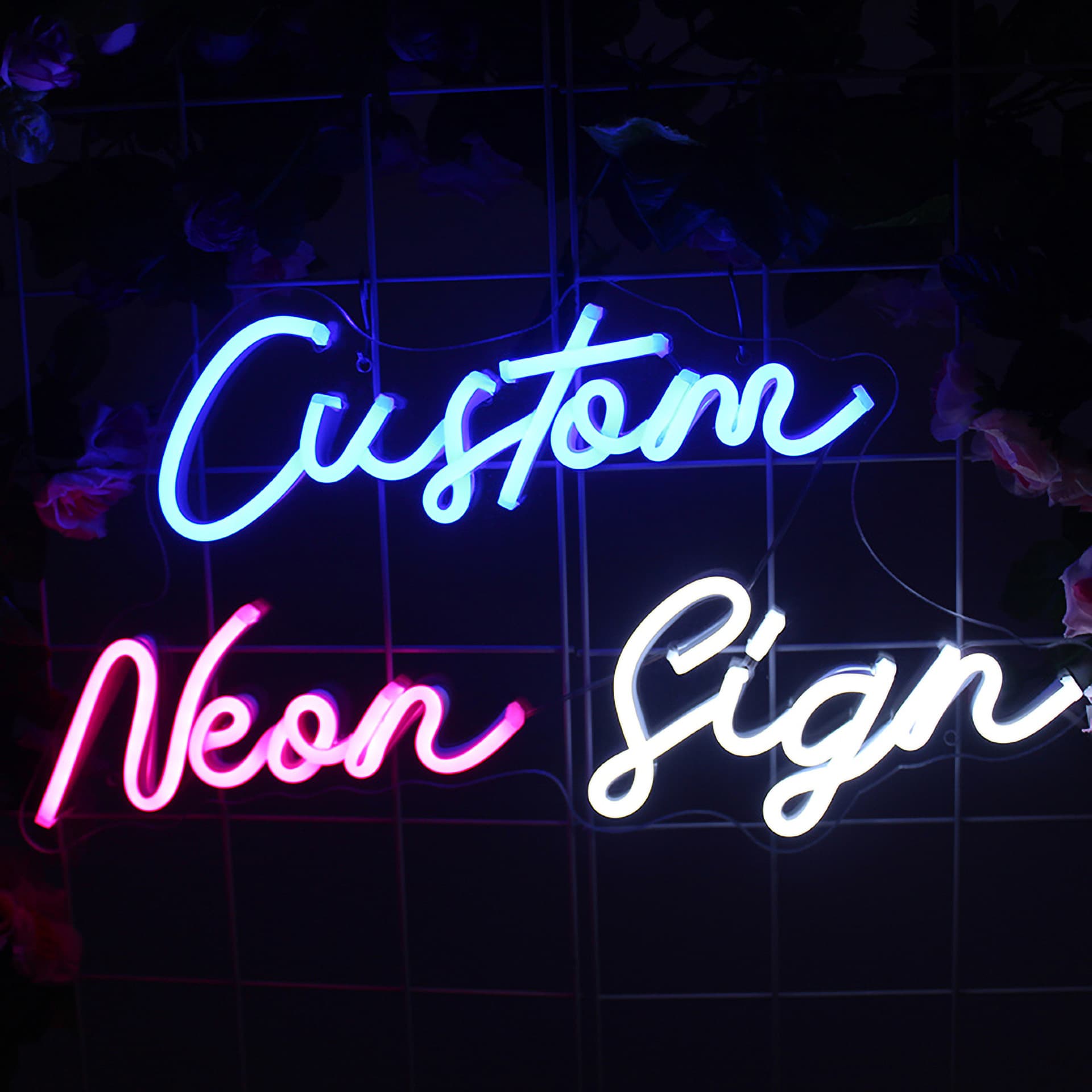 Cross-border e-commerce dedicated neon lights DIY letters luminous signboard neon logo birthday decoration Amazon delivery