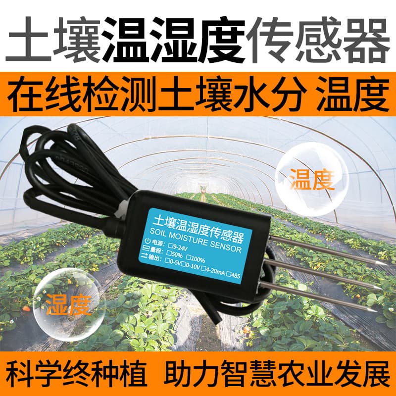 Agricultural Greenhouse Temperature and Humidity Transmitter RS485/Analog Soil Moisture Temperature and Humidity Sensor