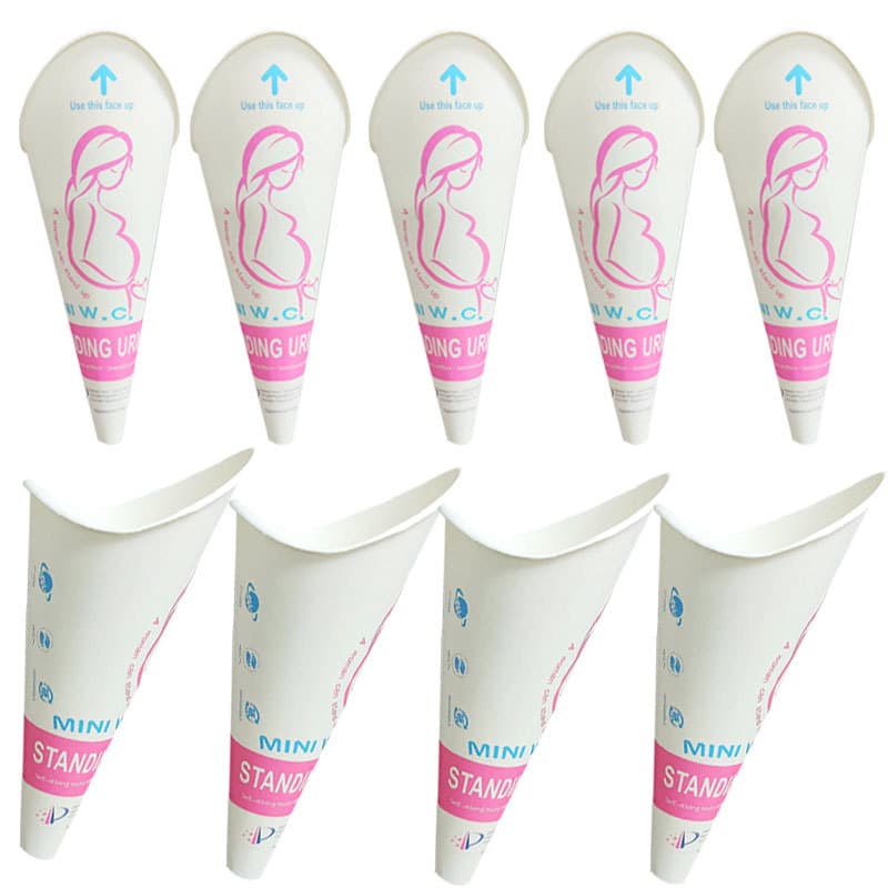 Xulebao Disposable Urinal Cup for Women, Female Urination Funnel, No Need to Squat After Surgery, Portable Urinal Cup