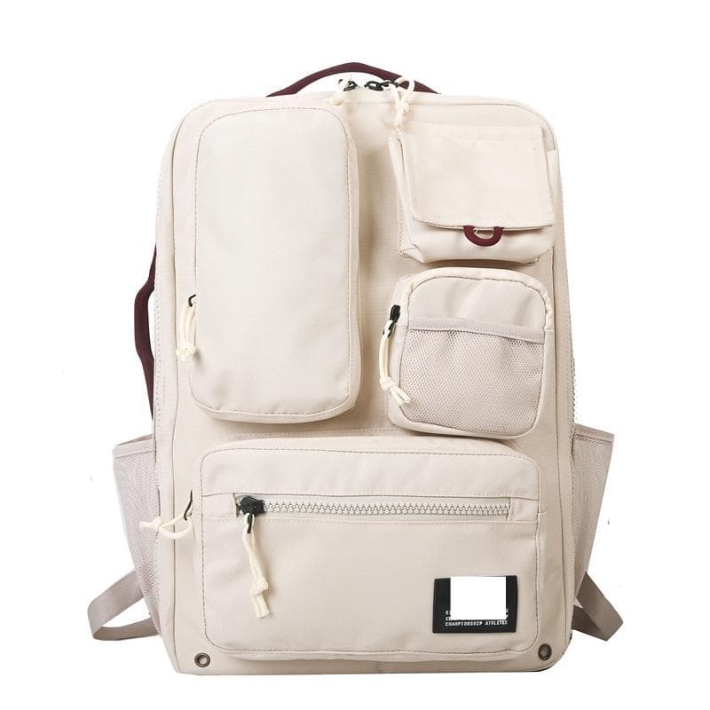 NK Student Backpack for Boys and Girls, Couples, Middle School, High School, College, Large Capacity Casual Outdoor Bag