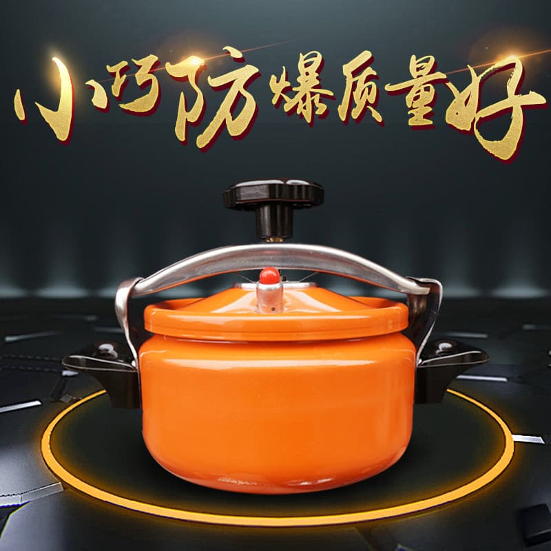 Universal Household Gas Induction Cooker Pressure Cooker, Explosion-Proof Mini Commercial Hotel Outdoor Small Pressure Cooker