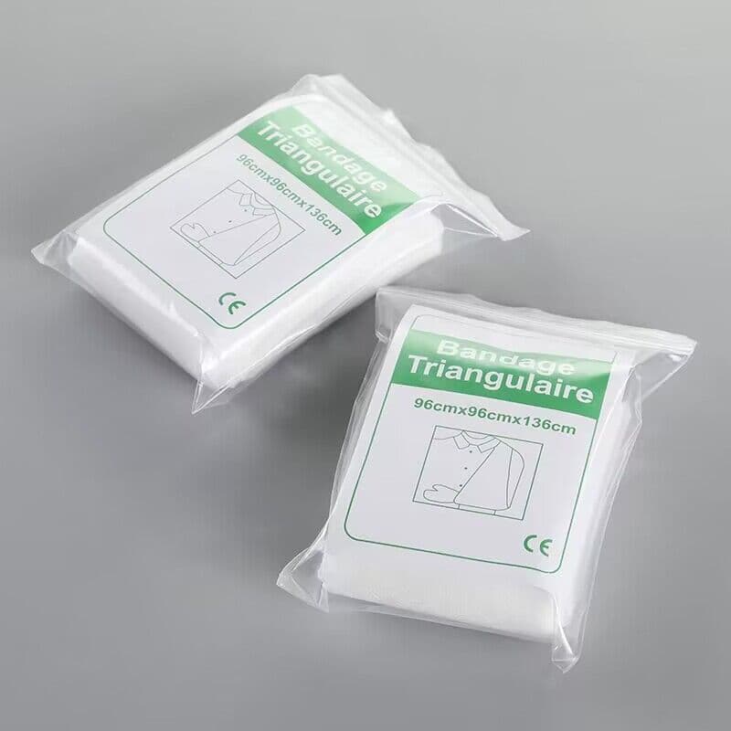 Wholesale triangular bandage non-woven triangular bandage outdoor safety protection 96x96x136cm