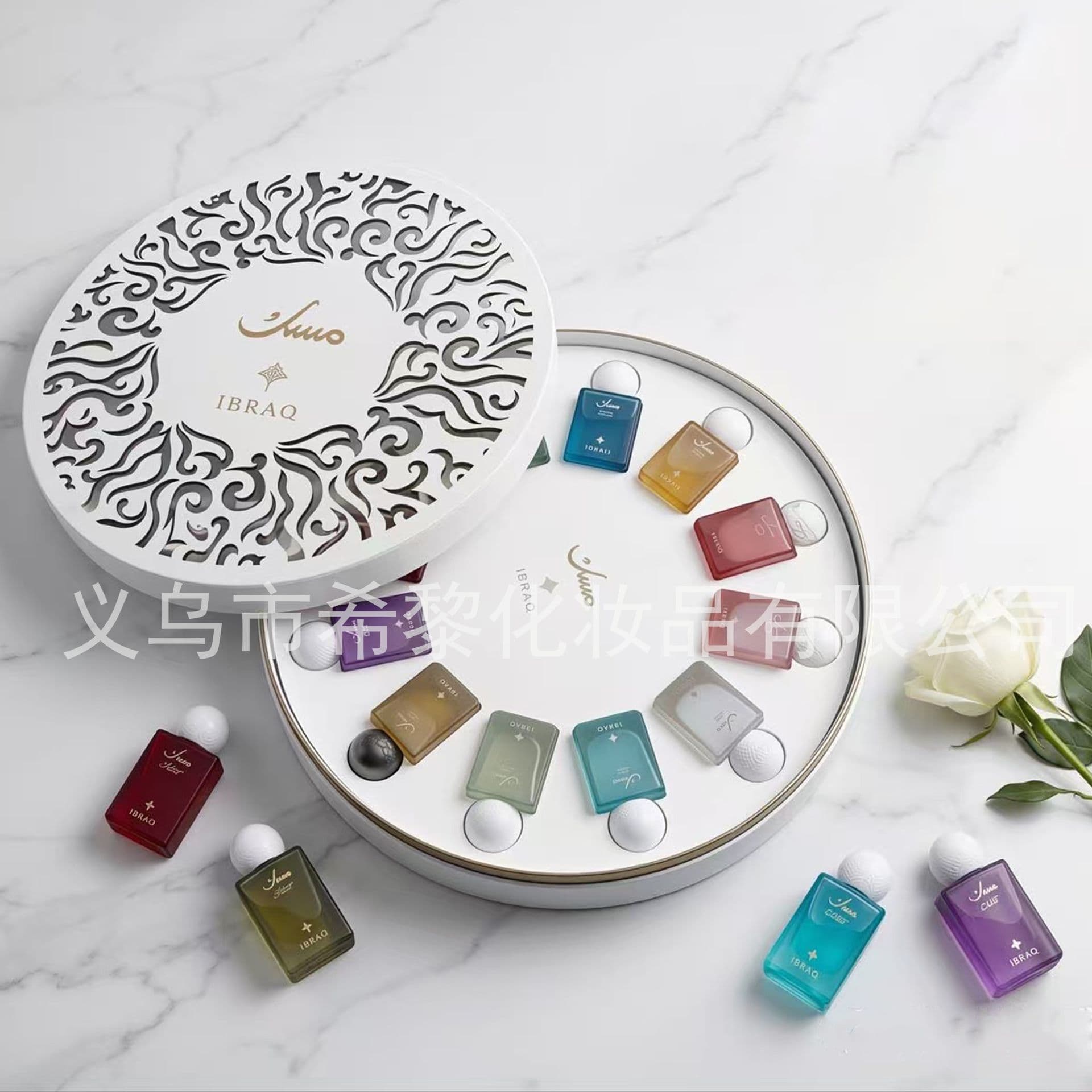 Cross-Border Best-Selling Perfume Set IBRAQ 12-Piece Perfume Middle East Dubai Vietnam Arabic New Perfume