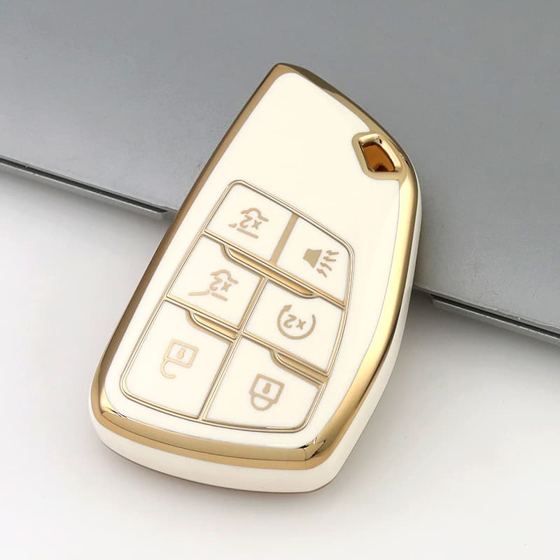 Cross-border popular model suitable for new Chevrolet key cases exported to Amazon. US popular GMC car key cases