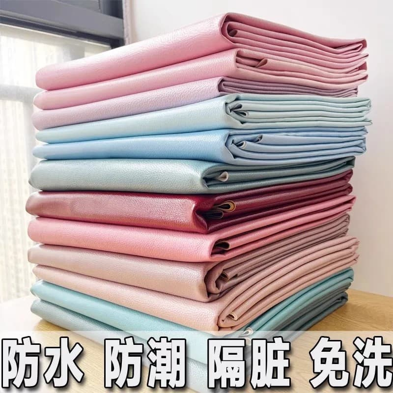 Medical Waterproof Bed Sheet Soft Leather Oil Cloth Elderly Baby Urine-Proof Pad Cowhide Mat Kang Leather Wash-Free Beauty Bed Sheet Wipeable