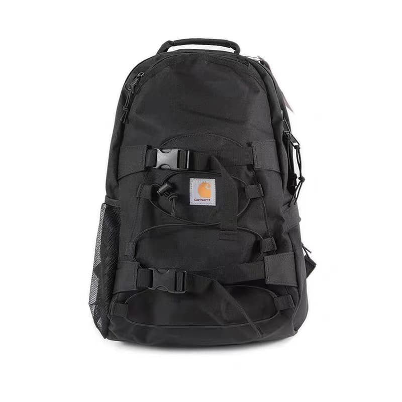 Carhartt Backpack for Men and Women Skateboard Bag Work Bag Canvas Laptop Backpack Student Schoolbag Streetwear Brand