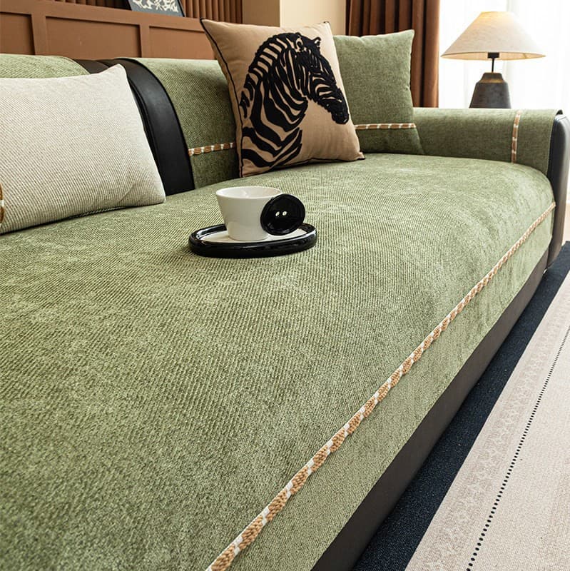 Chenille sofa cushion, universal seat cushion for all seasons, light luxury, modern high-end sofa cover, 2026 new cover cloth