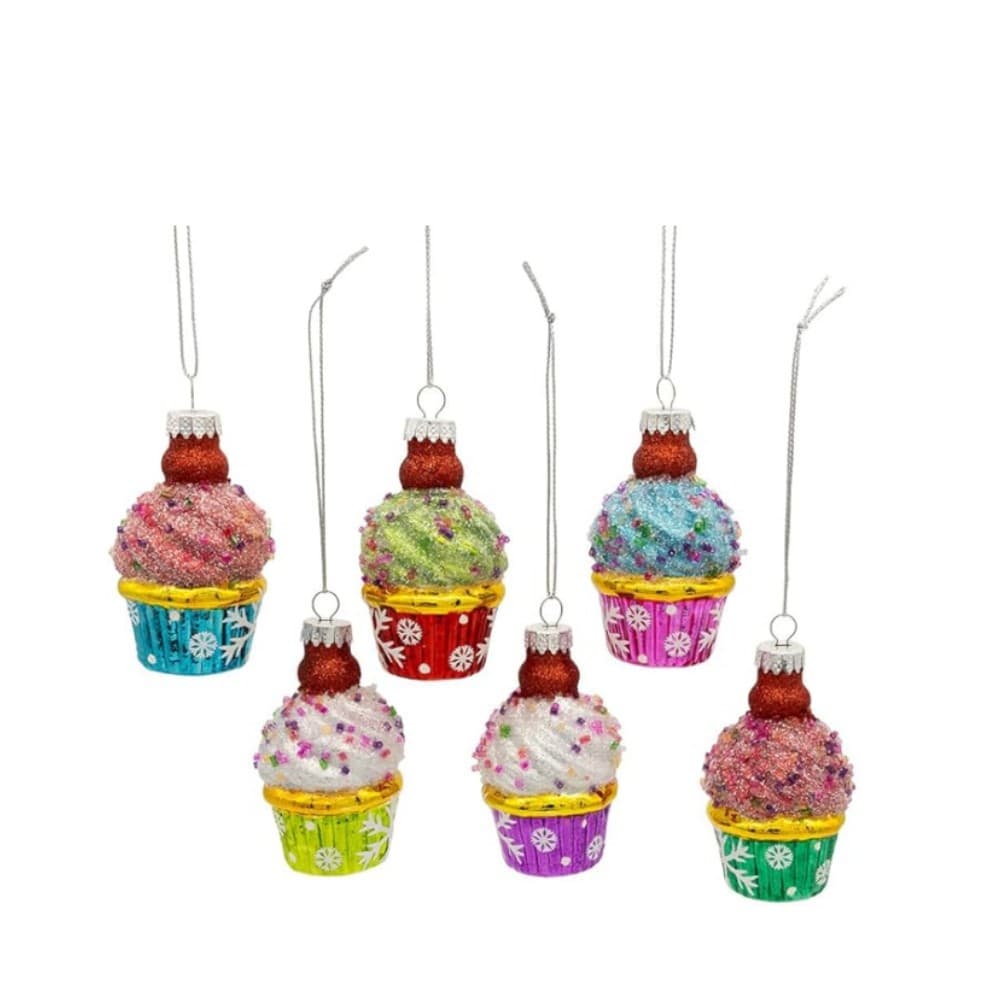 Glass Cake Ornament Christmas Tree Cake Decoration
