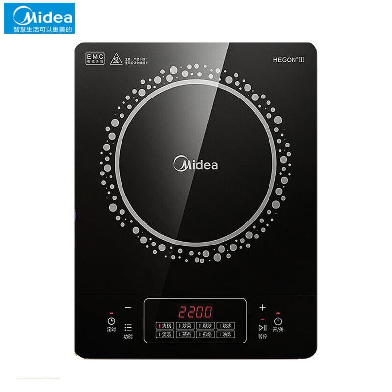 Compatible with Midea Induction Cooker C22-RT22E01 Home Waterproof Induction Cooktop Panel Wear-resistant Scratch-resistant Induction Stove