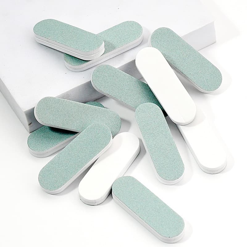 Silver Polishing Stick Mini Double-Sided Polishing Strip Decontamination Scratch Removal Green White Grinding Polishing Board for Antique Collectibles Manicure Silver Jewelry Maintenance