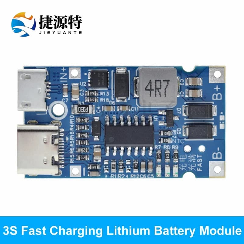 UAV Charging Module High-Power Power Bank Modified Solar 2/3/4S Step-Up/Step-Down Fast Charging Lithium Battery
