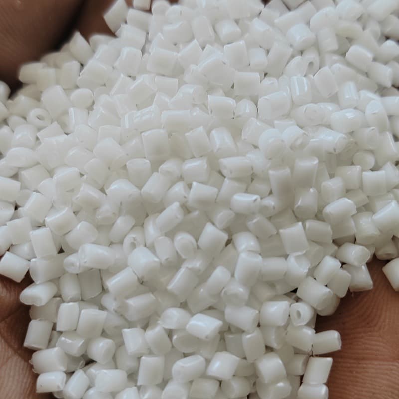 POM fiber-reinforced plastic granules POM with Teflon plastic self-lubricating low friction high rigidity POM+PTFE