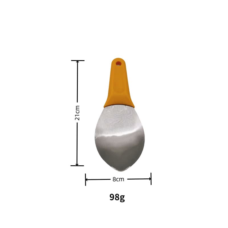 Stainless Steel Mango Peeler, Mango Spoon, Fruit Pulp Scooper, Dice Flesh, Peel Separator, Fruit Spoon Scoop, In Stock