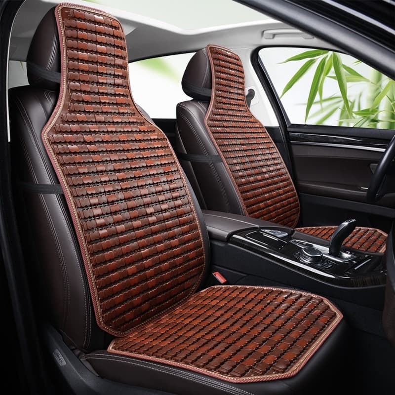Car Seat Cushion Summer Bamboo Slat Seat Pad Single Seat Cool Mat Bamboo Mat Car Pad Breathable Seat Cushion