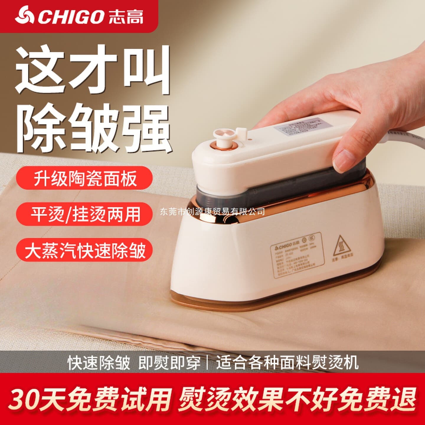 Zhigao Handheld Iron - Portable Handheld Household Small Garment Steamer - Steam Iron for Removing Wrinkles - New Style