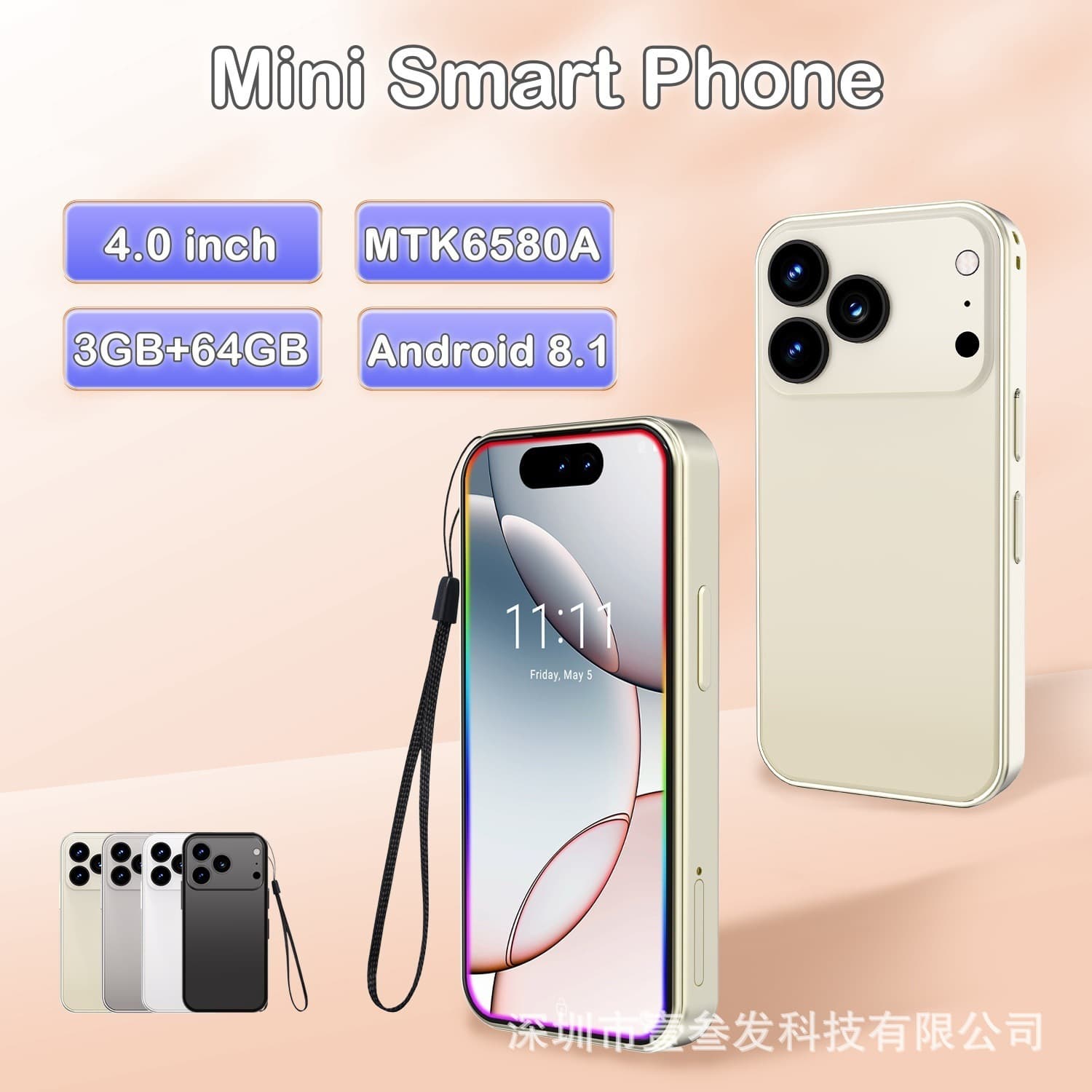 Mini Smartphone XSI17 Pro Max Cross-Border Phone 3.5-inch Mini Smart Phone Hot Sale