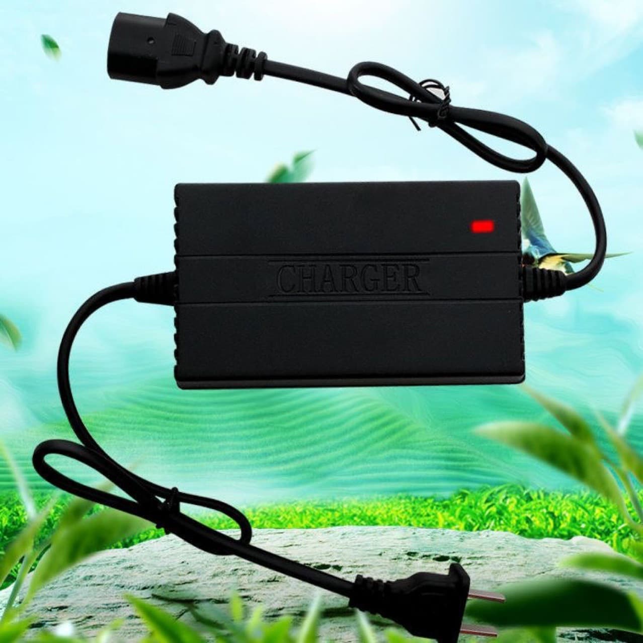 Agricultural 12V Electric Sprayer Charger Smart Battery Charger 3-Hole Universal Lead-Acid Battery Charger