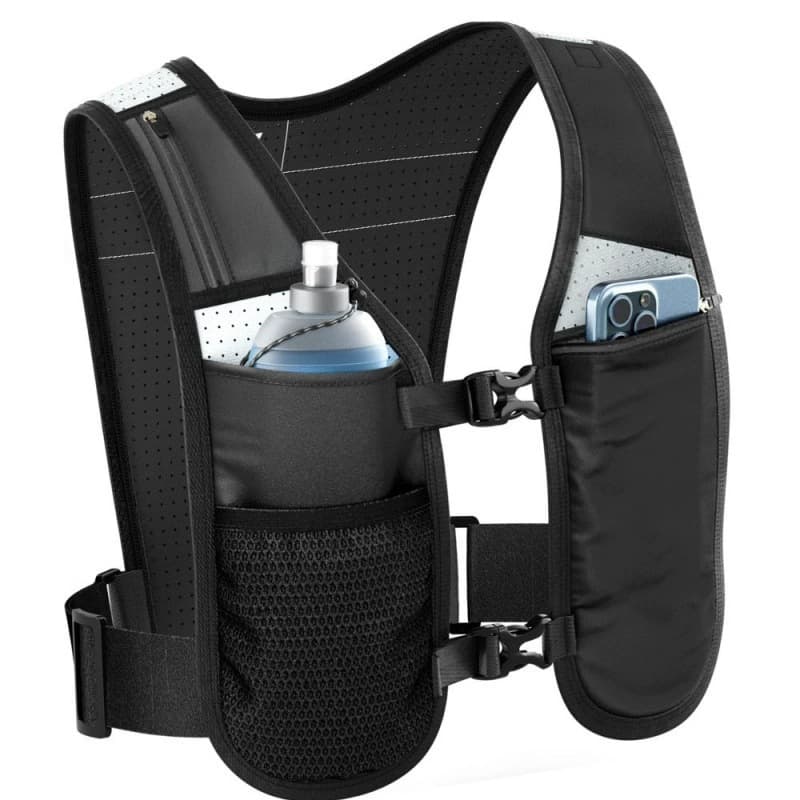 Cross-border new outdoor sports vest sports backpack multi-functional reflective vest bag mountaineering riding running vest