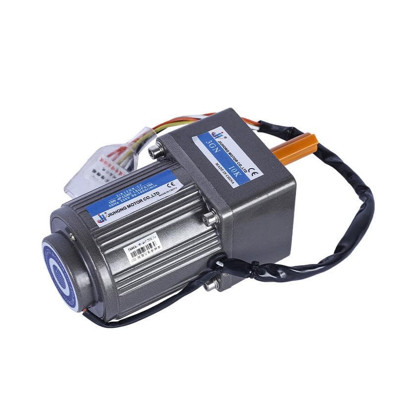 15W Brake Reduction Motor 3-300 RPM Asynchronous Motor Adjustable Reduction Motor 220V Generator Zhuobai