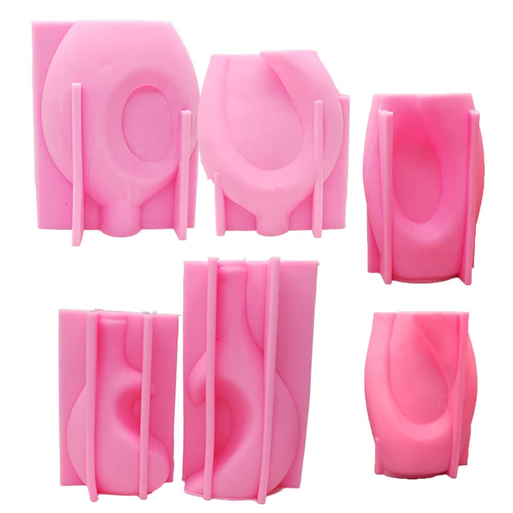 A variety of cross double vase silicone molds, hollow hollow vase gypsum flower arrangement decoration molds, concrete