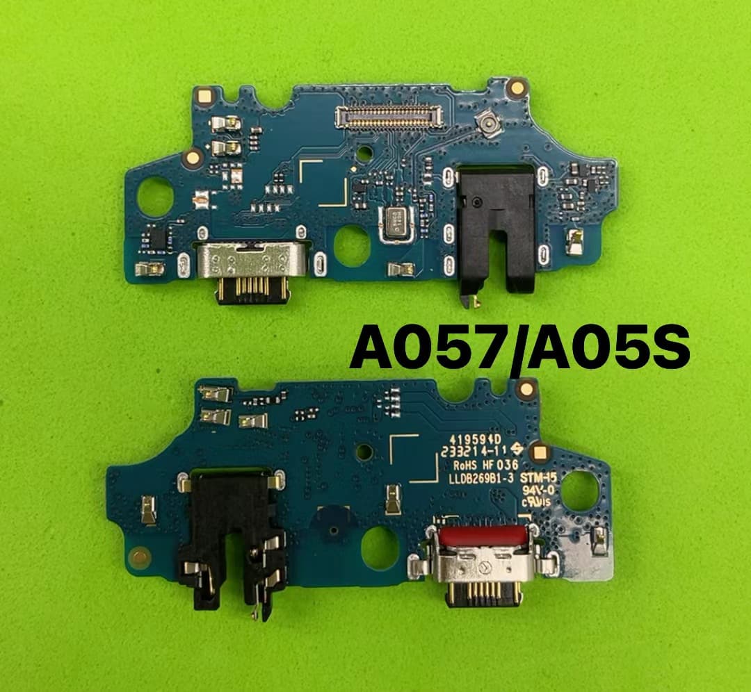 Charging Port Flex Board for Samsung A05S A057F/M, USB Data Interface, Microphone, Headphone Jack