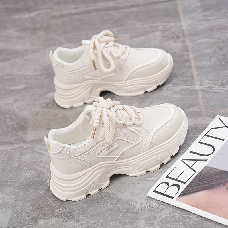 Cloud-like Comfort Sneakers for Women 2026 New Fall Style Casual Dad Shoes Lightweight Soft Sole Cushioning Shoes 8821