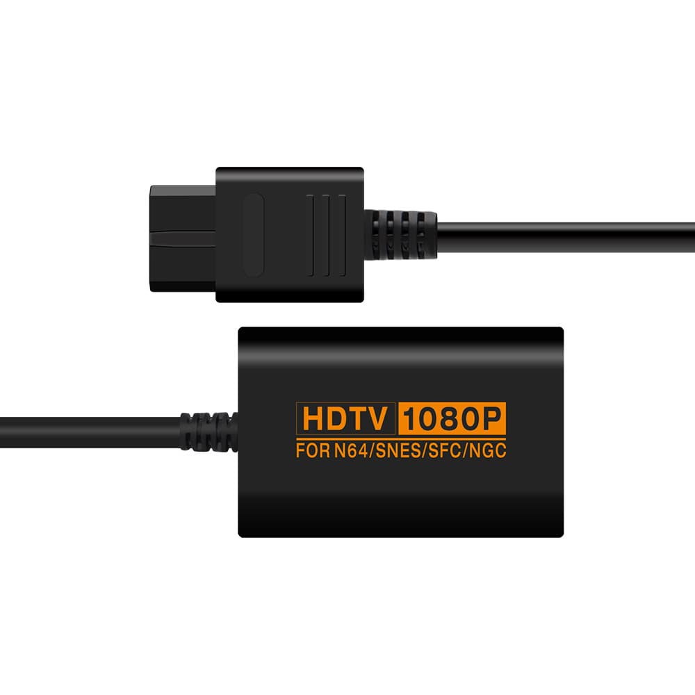 N64/NGC/SNES/SFC HDMI High-Definition Video Converter 1080P Suitable for Nintendo Retro Games